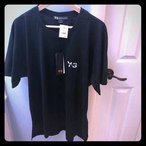 Y-3 Jet Black Tee UNWORN w tags